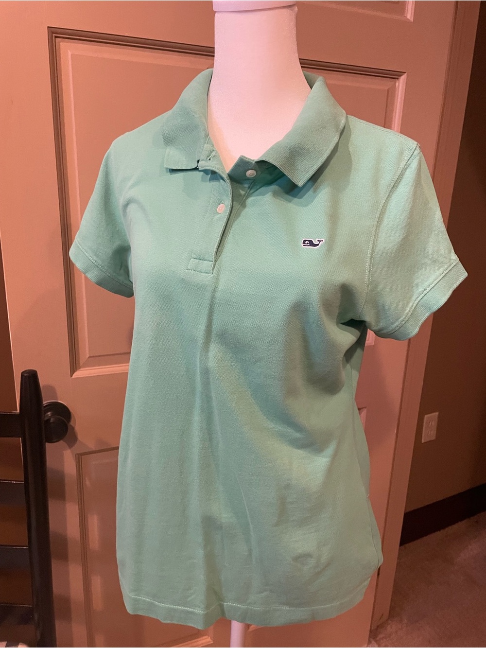 Vineyard Vines Seafoam Green Short Sleeve Polo
